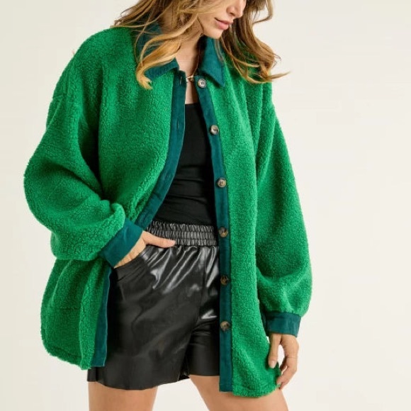 Button Down Cardigan Fleece - Picture 3 of 3